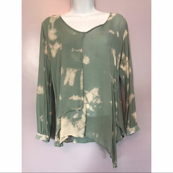 {label lab} Tie Dye Layered Blouse - Picture 2 of 3